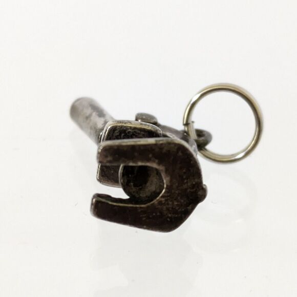 Vintage Sterling Silver 3D Detailed Science Microscope Charm Biology Medical - Picture 4 of 6